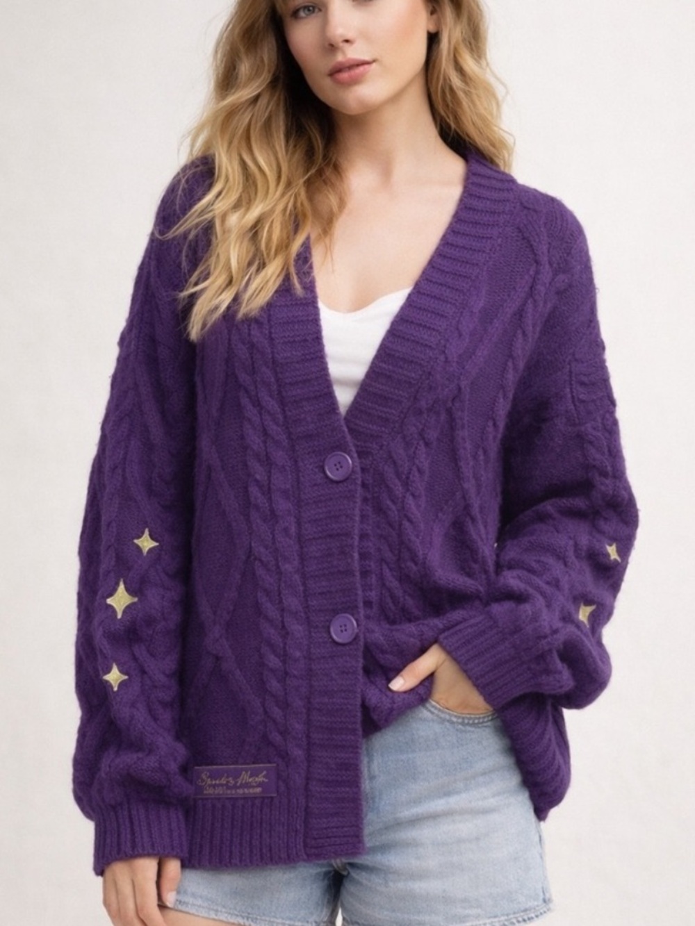 Taylor Swift Speak Now Taylor's Version Purple Cardigan MD/LG
Official Merch V - Picture 4 of 13